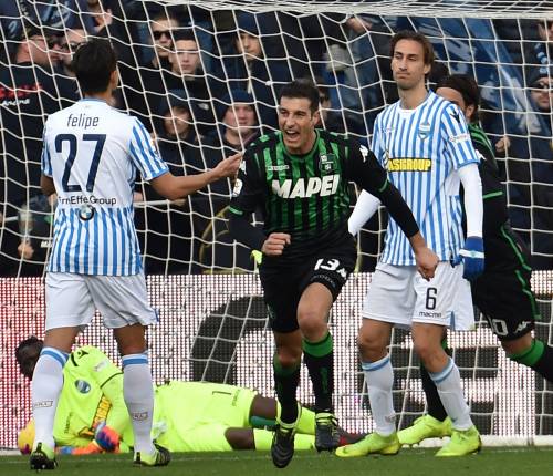 Serie A, la Sampdoria vince di rigore. Pareggi in Sassuolo-Spal e Chievo-Genoa