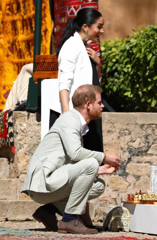 I duchi di Sussex in visita ufficiale in Marocco 