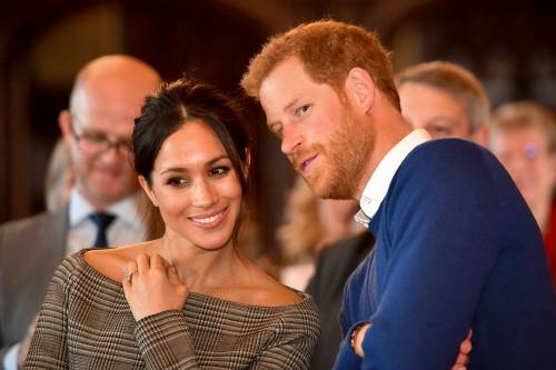 Tenere effusioni tra Meghan Markle e il Principe in Marocco 	