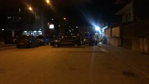 Carabinieri sul posto del conflitto a fuoco del 5 febbraio 2019