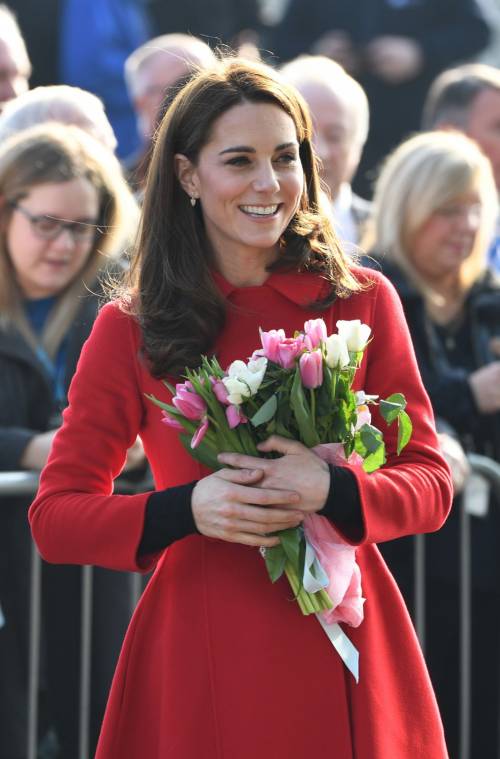 William e Kate in visita all'Irish Football Association a Belfast
