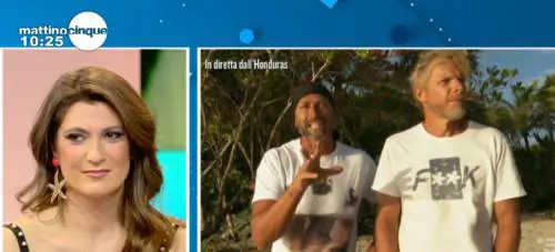 Kaspar Capparoni maschilista? La moglie si sente attaccata da Alda D'Eusanio a L'Isola