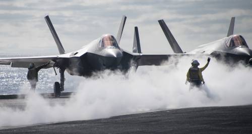 US Navy, l'F-35C è pronto per combattere