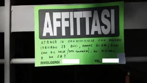 "Non si fitta a gay e animali", l’annuncio choc a Roma