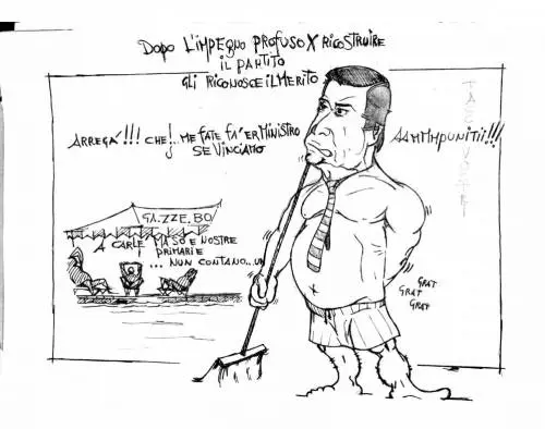 Ecco la vignetta del giorno: alle primarie c'è pure Calenda