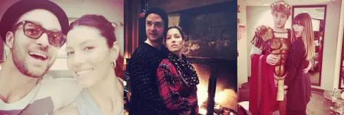 Justin Timberlake fa gli auguri alla moglie Jessica Biel