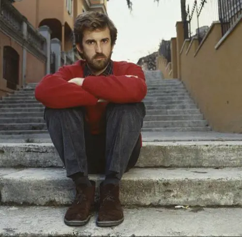Nanni Moretti sul set del nuovo film 