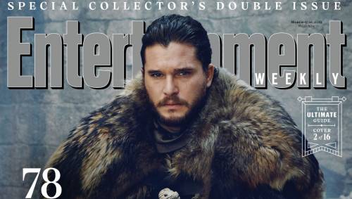 Entertainment Weekly celebra Game of Thrones 8 con un numero speciale