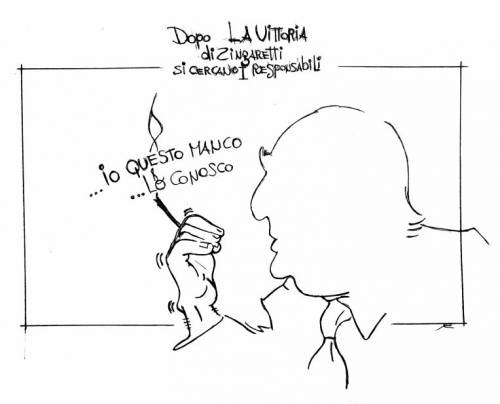 La vignetta del giorno -  ​Montalbano alle primarie