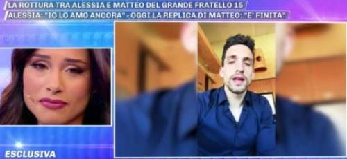 Alessia Prete: "Matteo mi ha lasciata con un messaggio"