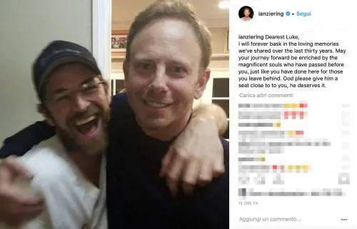 Luke Perry, il cordoglio social: foto