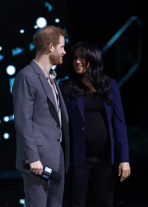 Il principe Harry e Meghan Markle ai "WE Day" di Londra 