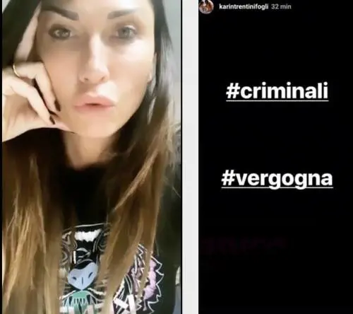 Karin Trentini Fogli all’attacco dei paparazzi