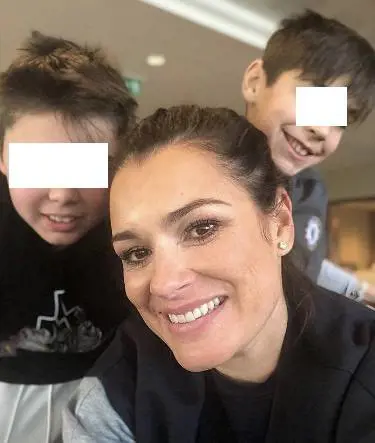 Alena Seredova e il figlio che somiglia tanto a Gigi Buffon