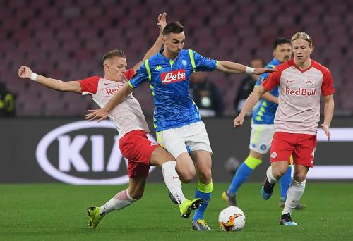 Il Napoli spazza via il Salisburgo: secco 3-0 e quarti di finale ipotecati