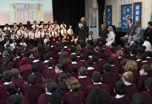 la Duchessa di Cornovaglia celebra il World Book Day