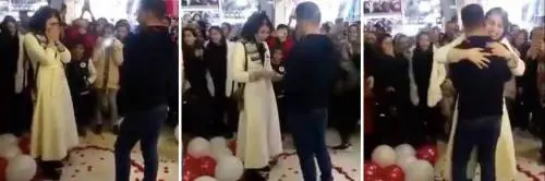 Iran, coppia in manette dopo la proposta di matrimonio in pubblico