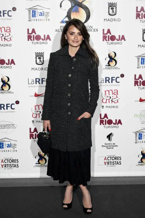 Penelope Cruz al 28esimo Union de Actores awards a Madrid