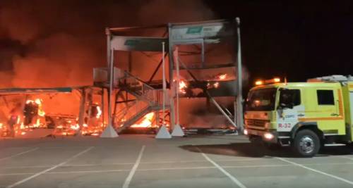 MotoE, incendio a Jerez: a rischio il campionato