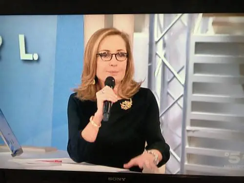 Pianto in diretta per Barbara Palombelli