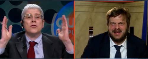 "Sei barzelletta vivente" Scontro in diretta tv ​tra Giordano e Majorino