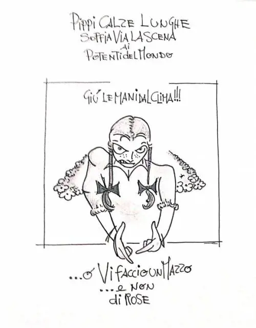 La vignetta del giorno: Pippi Calzelunghe e il clima