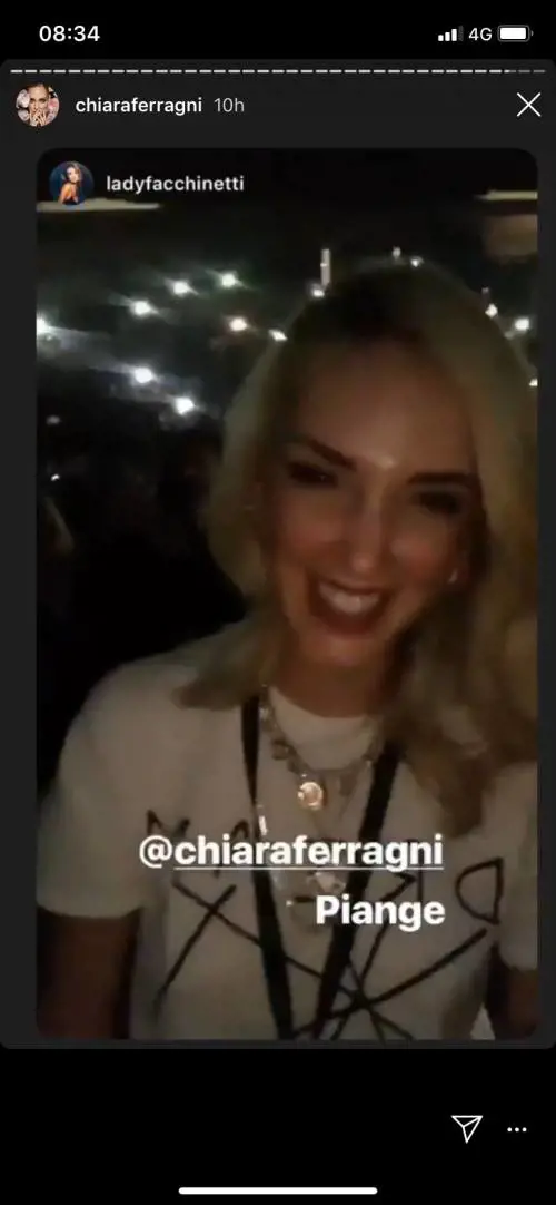 Fedez spiazza il pubblico con una romantica dedica alla Ferragni
