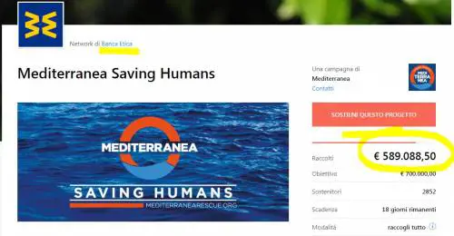 Mare Jonio, così l'Ong ha ottenuto i soldi. L'ira dei correntisti su Banca Etica