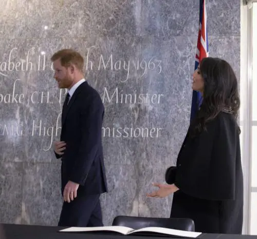Meghan Markle e il Principe Harry, omaggio alle vittime neozelandesi