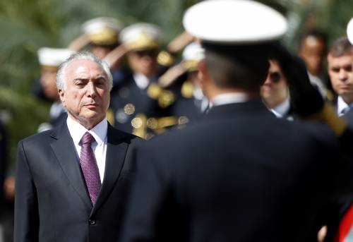 Brasile, arrestato per corruzione l'ex presidente Michel Temer