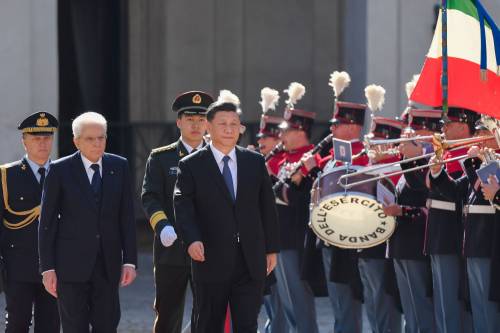 Roma, il presidente Mattarella e l'incontro con Xi Jinping 