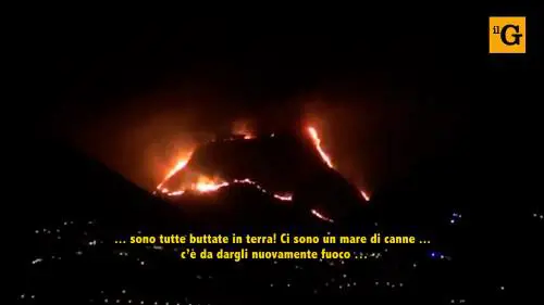 Monreale, appiccava le fiamme ad un bosco ma era un forestale. Arrestato