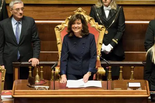 Banche, Casellati: "Condivido la preoccupazione di Mattarella"