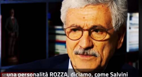 "Salvini è persona rozza". Ma il leghista zittisce D'Alema: "Maalox"