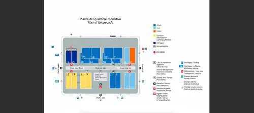 Tutti i numeri dei Saloni e la mappa dei padiglioni