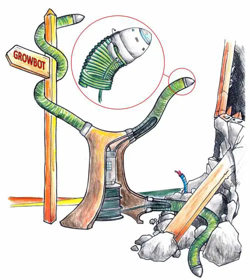 "I miei robot del futuro sono ispirati a piante carnivore rampicanti"