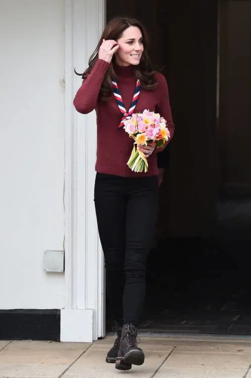 Kate Middleton al Gilwell Park di Londra 