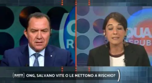 La portavoce Ong che ci fa la lezioncina