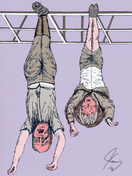 Carrey disegna il Duce a testa in giù. La nipote Alessandra: "Bastardo"