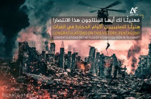 Simpatizzanti dello Stato islamico si congratulano con il Pentagono