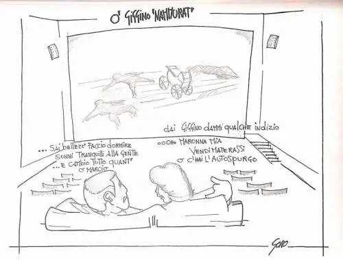 La vignetta del giorno - O Giggin "nammurat"