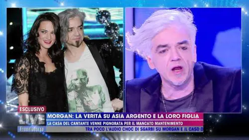 "Sapevo che andava da Weinstein". La rivelazione di Morgan su Asia Argento
