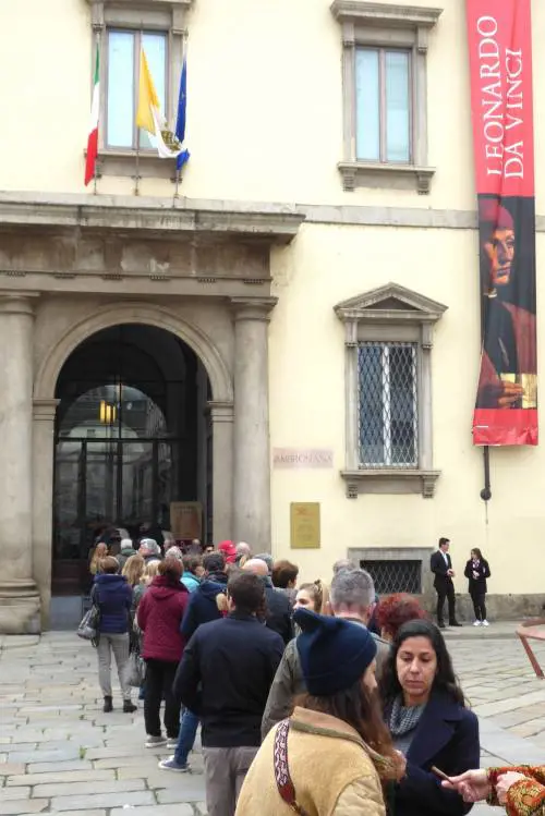 Grande affluenza alla Pinacoteca Ambrosiana  di Milano 
