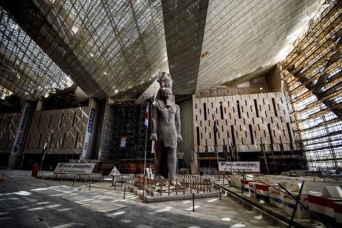Egitto, le immagini delle meraviglie dal Grand Egyptian Museum di Giza