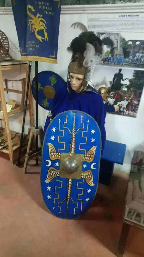 Il quartier generale dei rievocatori del Gruppo Storico Romano