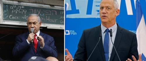 Israele resta col fiato sospeso. "Pareggio" Netanyahu-Gantz