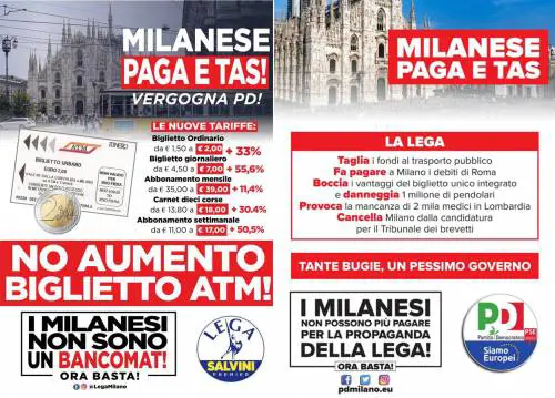 Il Pd sfida la Lega col "copia e incolla"