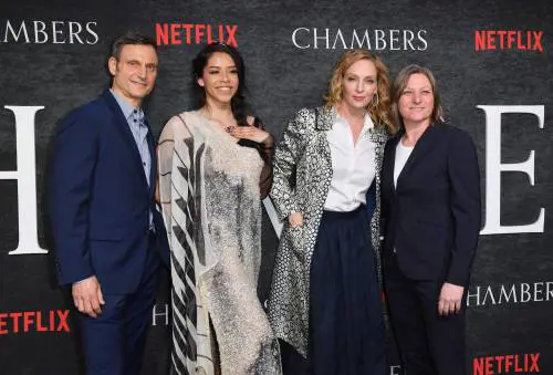 Da New York: Uma Thurman per la premiere della serie tv "Chambers"