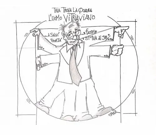 La vignetta del giorno: Tria trova la quadra