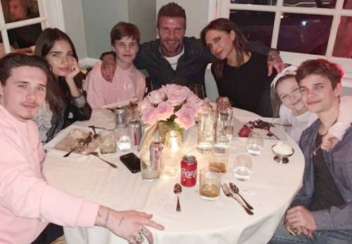 Victoria Beckham, compleanno in famiglia (e con la nuora)